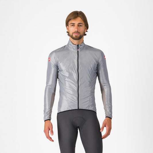 ARIA SHELL JACKET SILVER GRAY