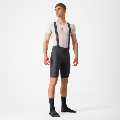 ESPRESSO BIBSHORT DARK GRAY