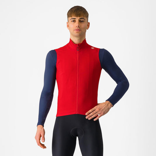 ESPRESSO VEST RICH RED