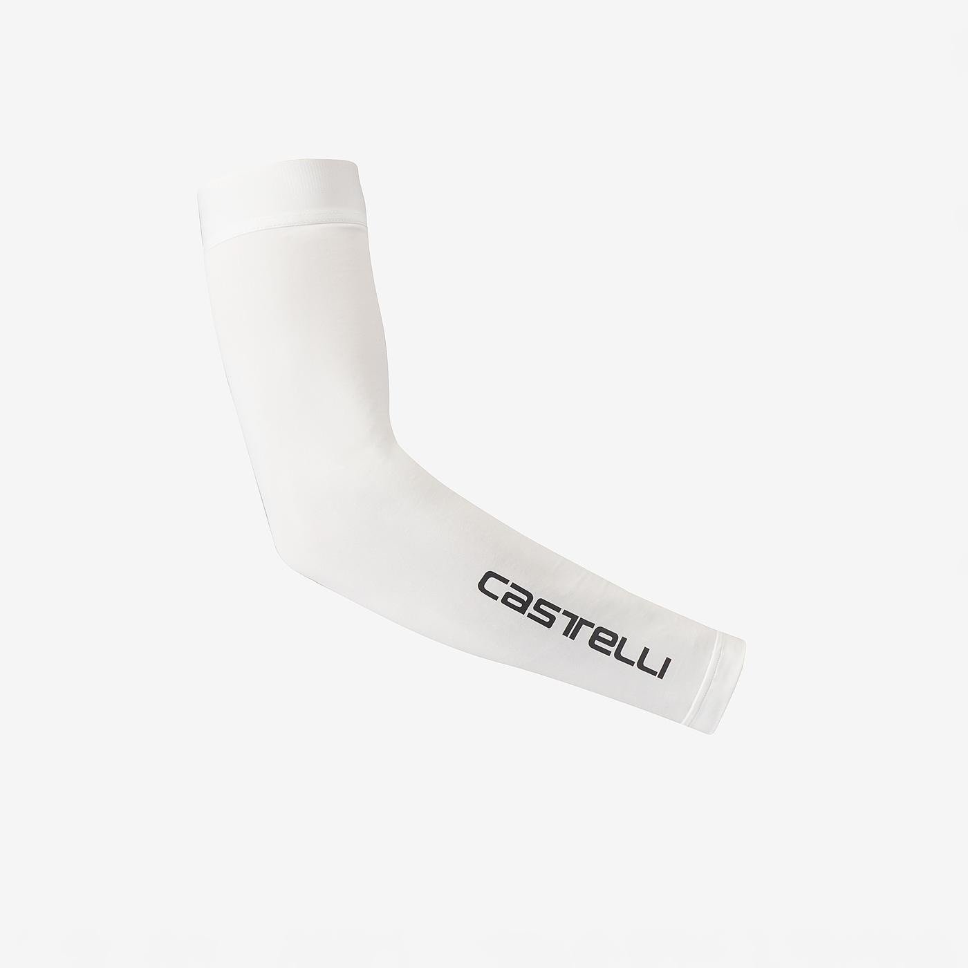 CASTELLI UPF 50+ ARM  2 SLEEV WHITE