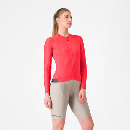 CASTELLI ESPRESSO W DT BIBS CLAY/DARK GREY