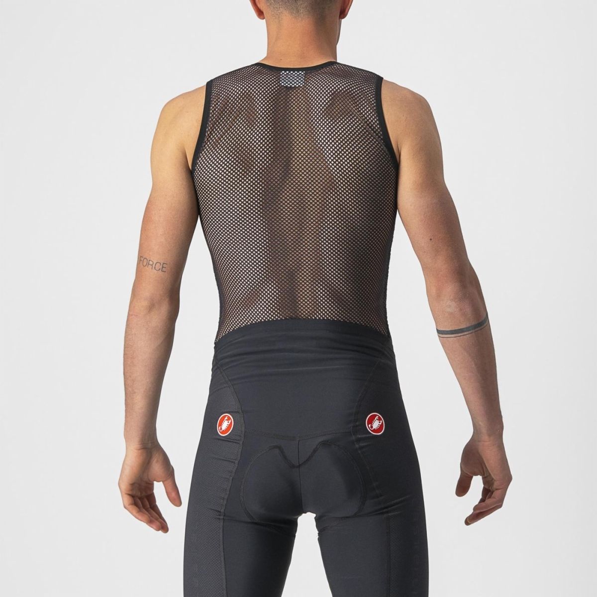 CORE MESH 3 SLEEVELESS BLACK