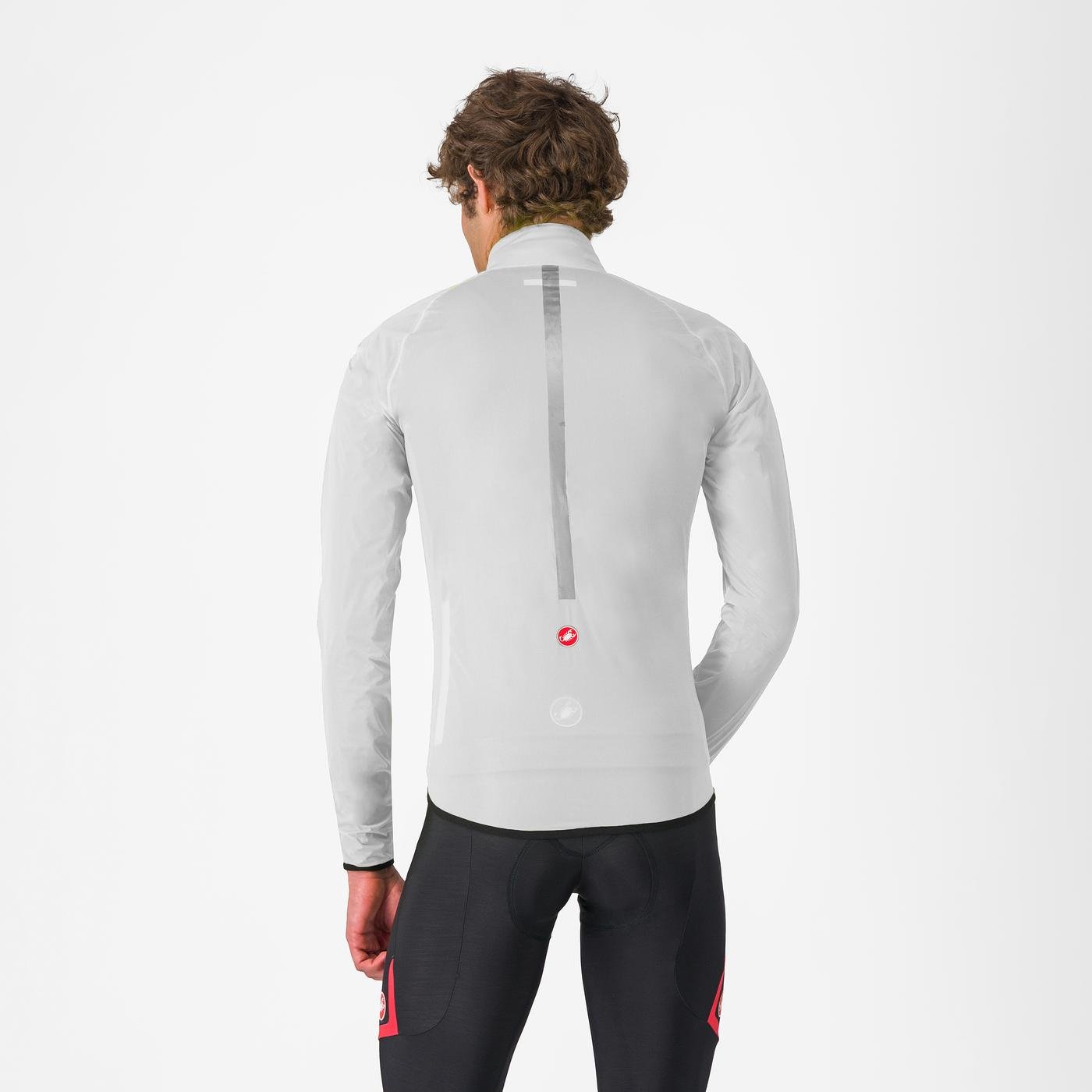 SQUALL SHELL JKT SILVER GRAY/BLACK