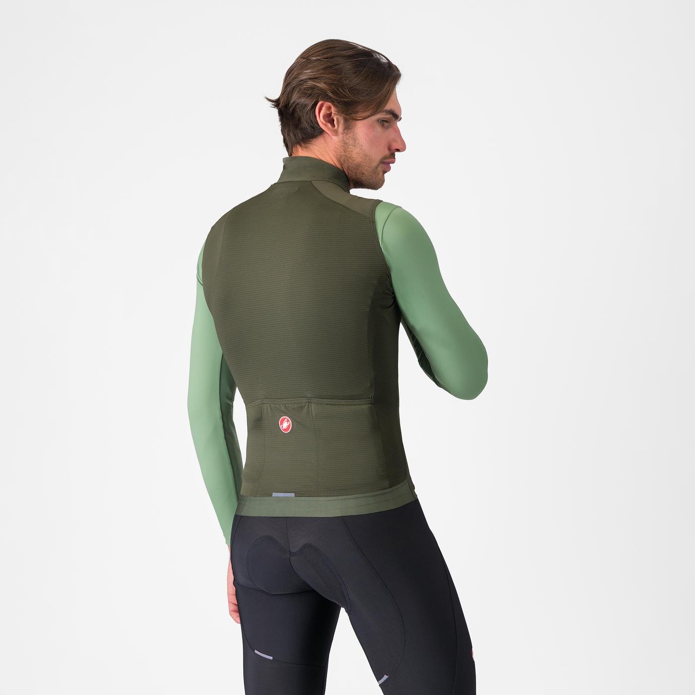 ESPRESSO VEST DEEP GREEN