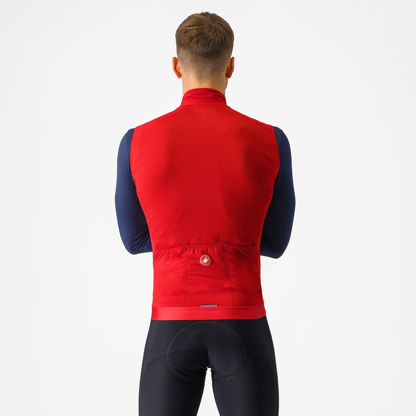 ESPRESSO VEST RICH RED