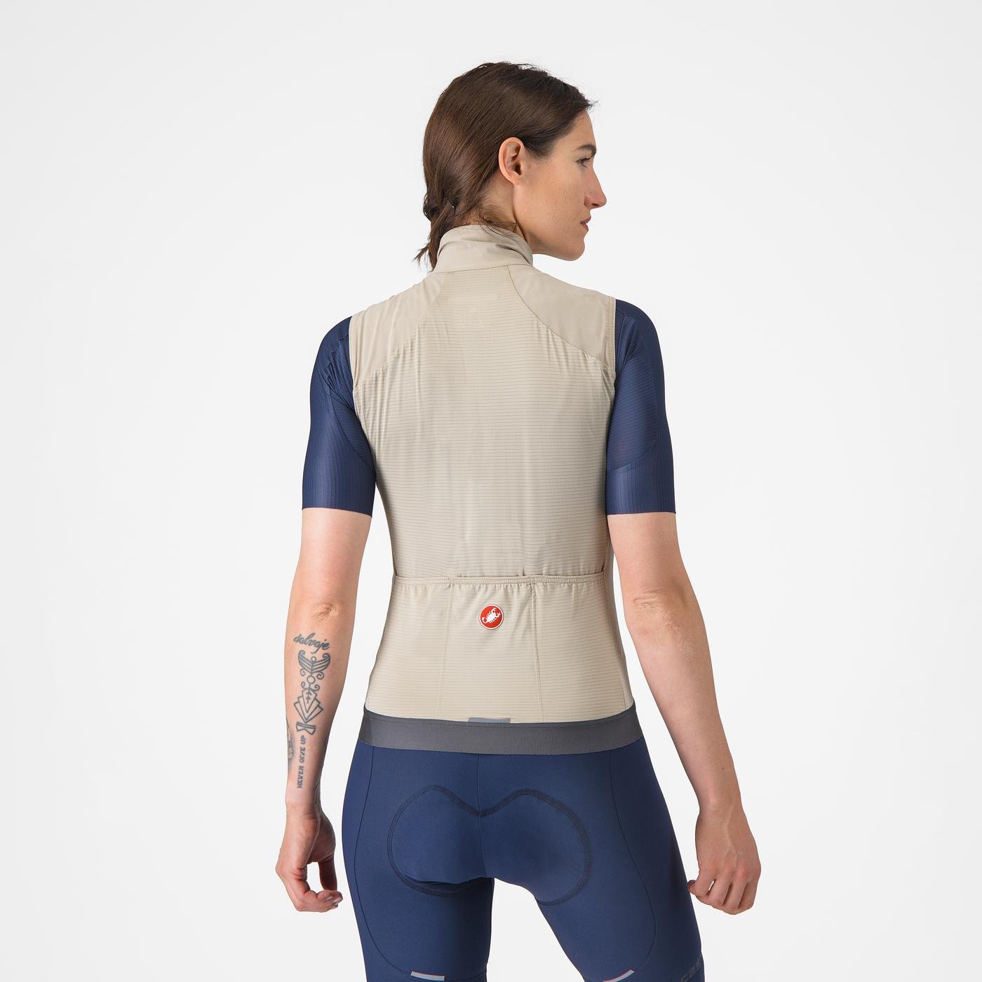 ESPRESSO W VEST CLAY/DARK GRAY