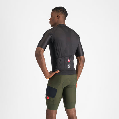 UNLTD CARGO BIBSHORT DEEP GREEN