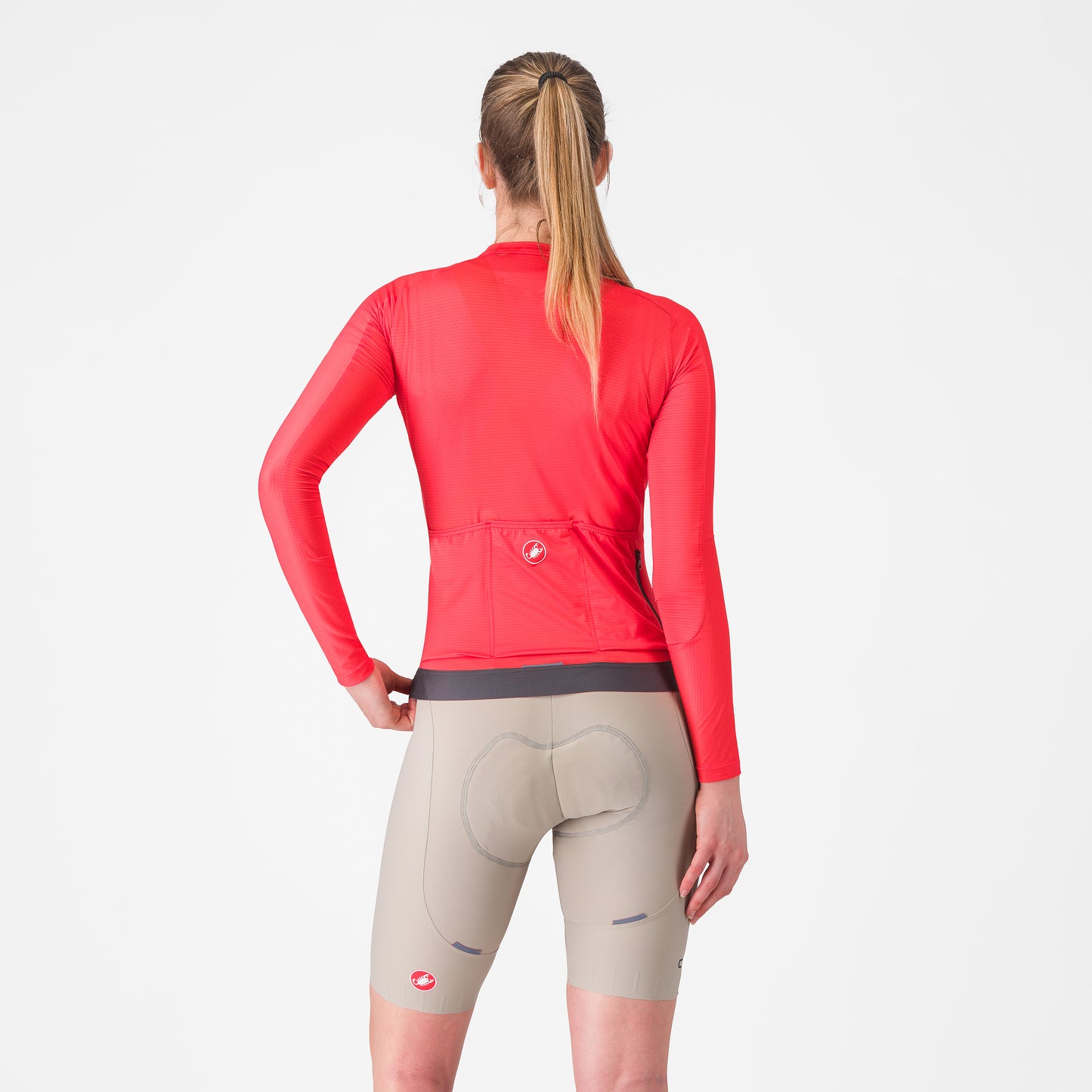 CASTELLI ESPRESSO W DT BIBS CLAY/DARK GREY