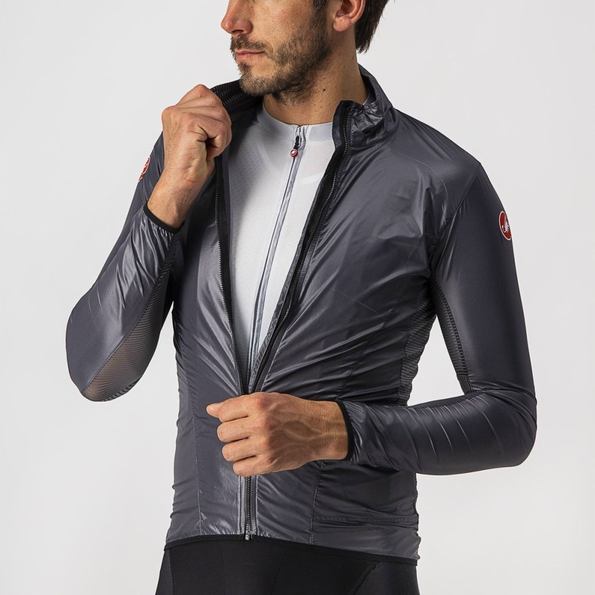 ARIA SHELL JACKET DARK GRAY