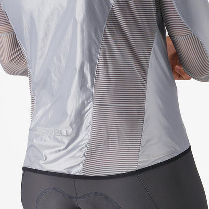 ARIA SHELL JACKET SILVER GRAY