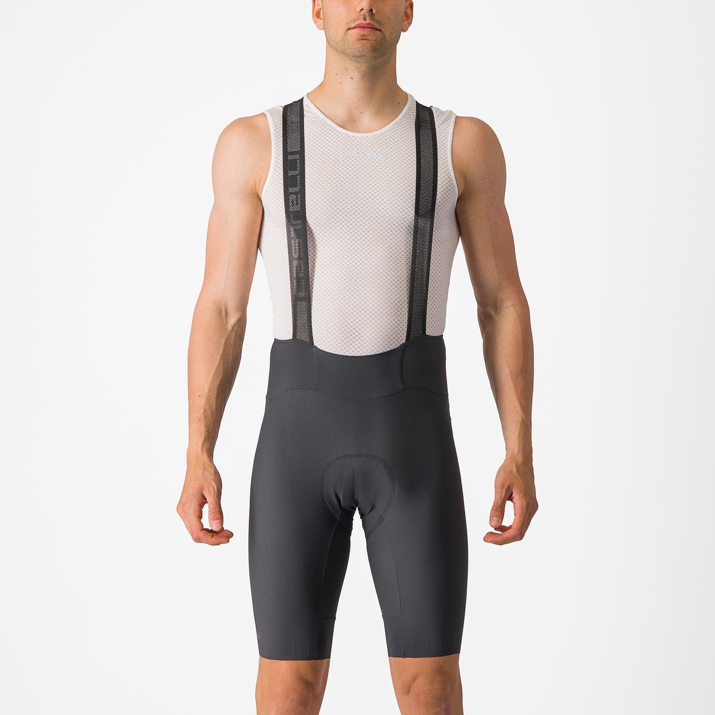 ESPRESSO BIBSHORT DARK GRAY