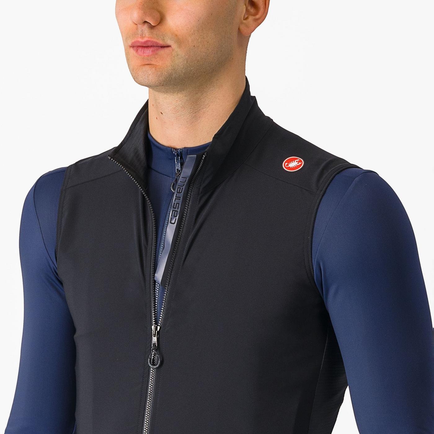 ESPRESSO VEST LIGHT BLACK