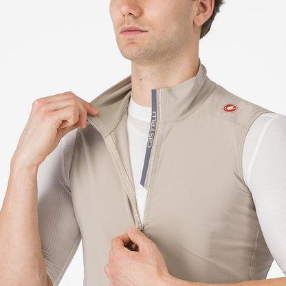 ESPRESSO VEST CLAY/DARK GREY