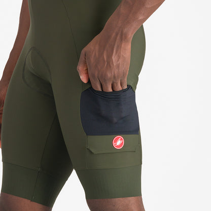 UNLTD CARGO BIBSHORT DEEP GREEN