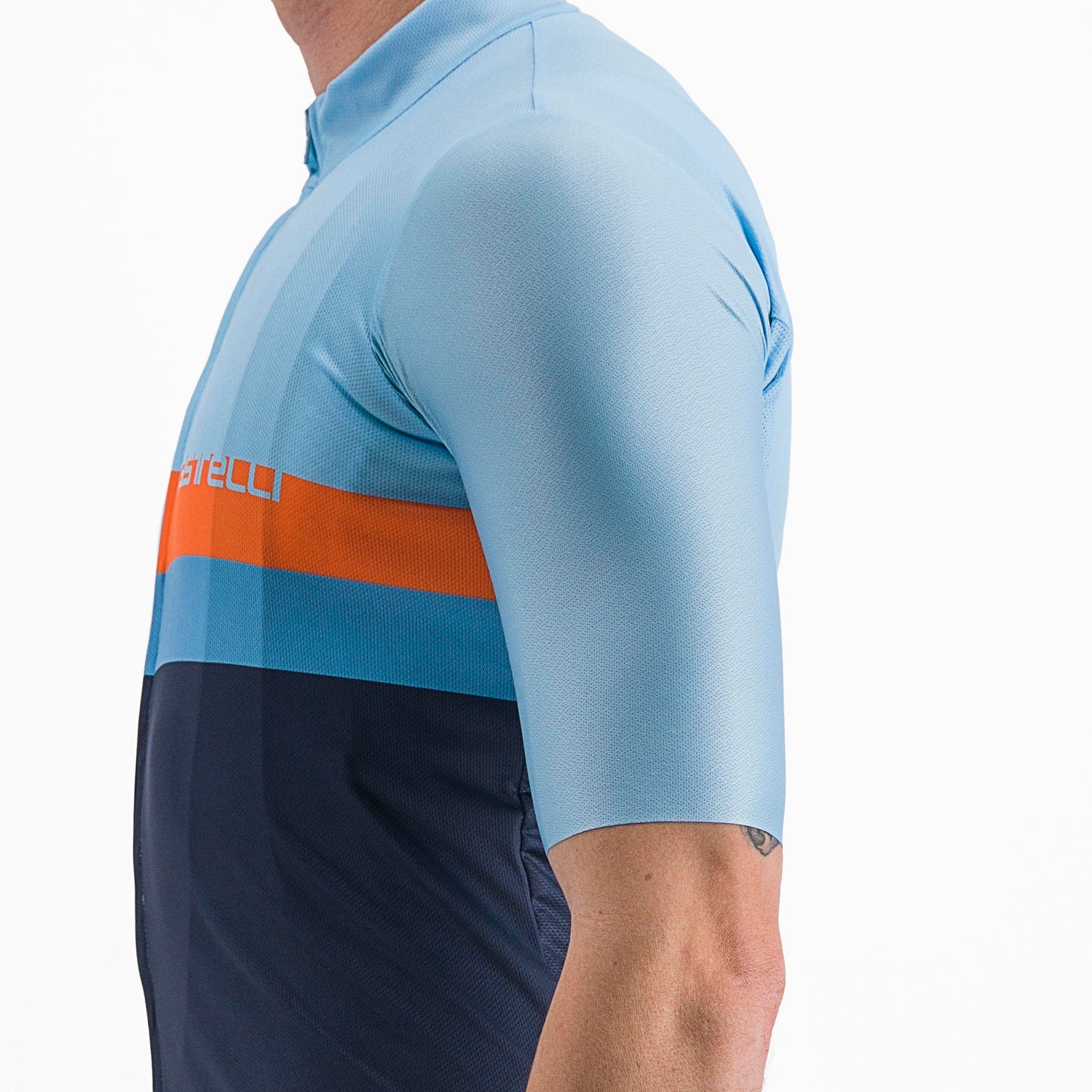 A BLOCCO JERSEY BLUE