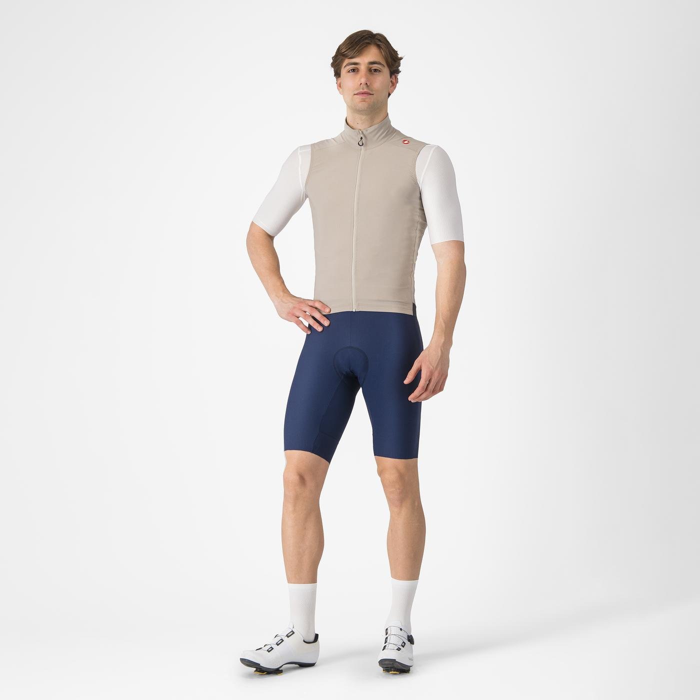 ESPRESSO VEST CLAY/DARK GREY
