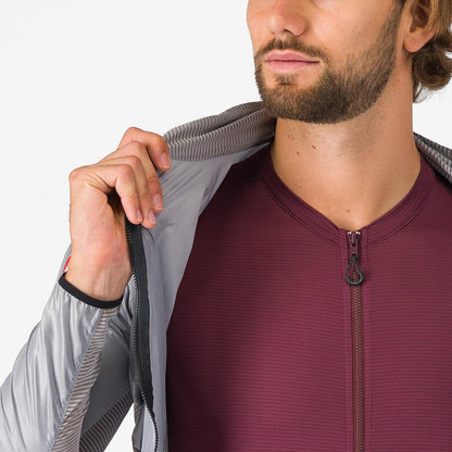 ARIA SHELL JACKET SILVER GRAY