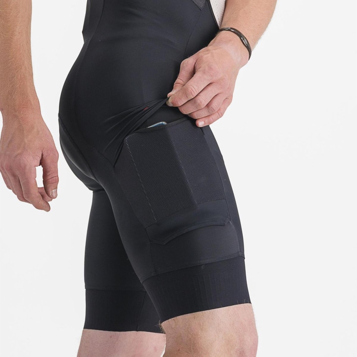 UNLTD CARGO BIBSHORT BLACK
