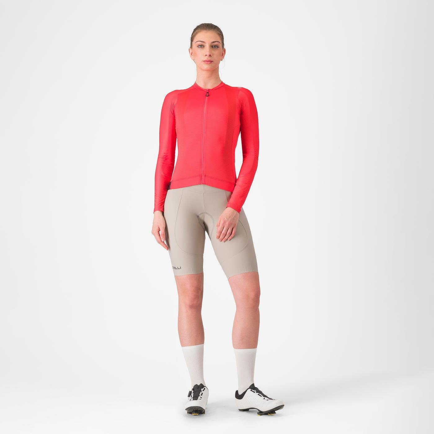 ESPRESSO W LONG SLEEVE JERSEY  HIBISCUS
