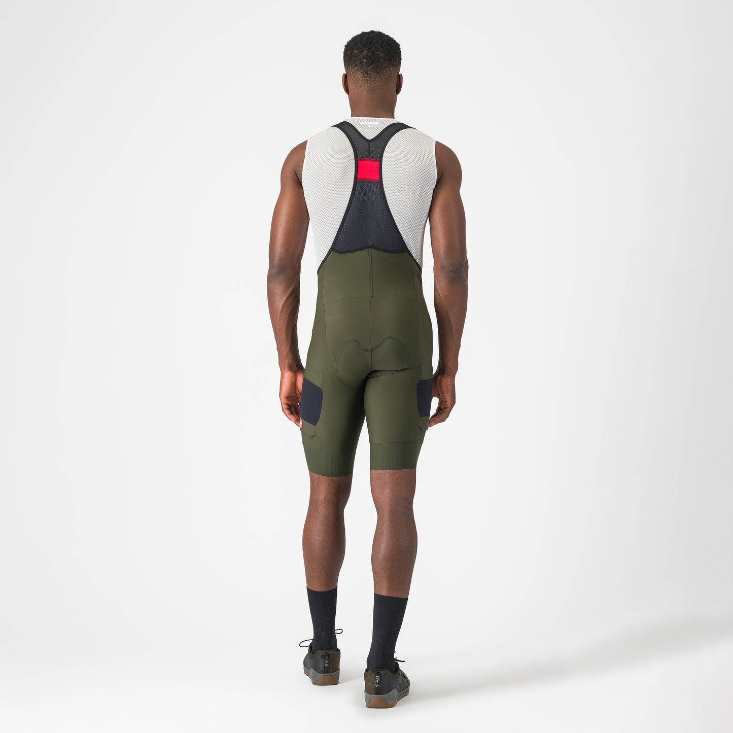 UNLTD CARGO BIBSHORT DEEP GREEN