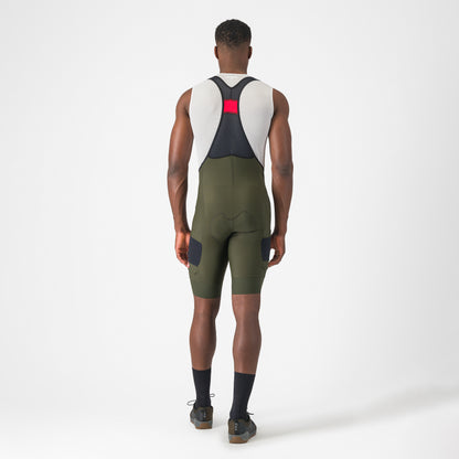 UNLTD CARGO BIBSHORT DEEP GREEN