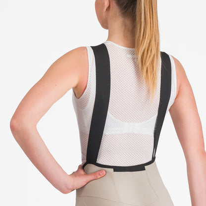CASTELLI ESPRESSO W DT BIBS CLAY/DARK GREY