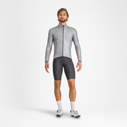 ARIA SHELL JACKET SILVER GRAY
