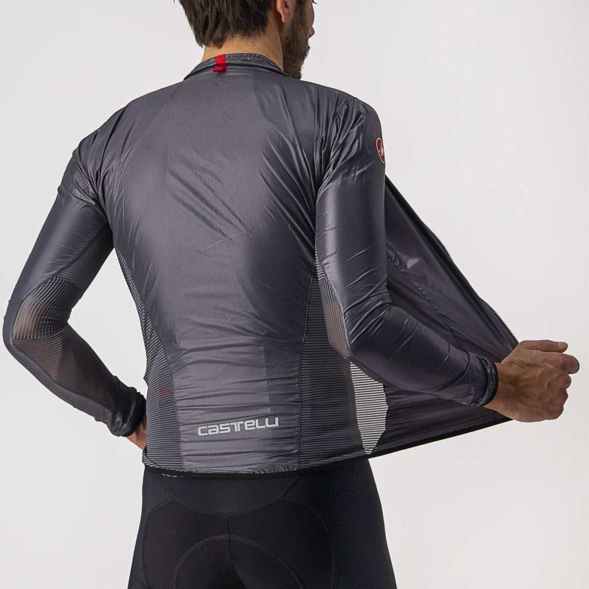 ARIA SHELL JACKET DARK GRAY