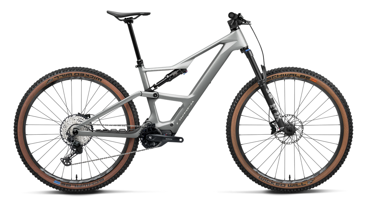 RISE SL M20 20mph - Smooth Silver Matt - Titan Gloss