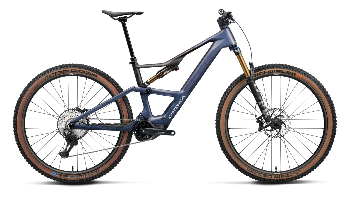 RISE SL M10 20mph - Tanzanite Carbon View - Carbon Raw Matt