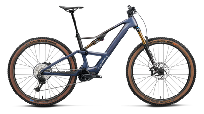 RISE SL M10 20mph - Tanzanite Carbon View - Carbon Raw Matt