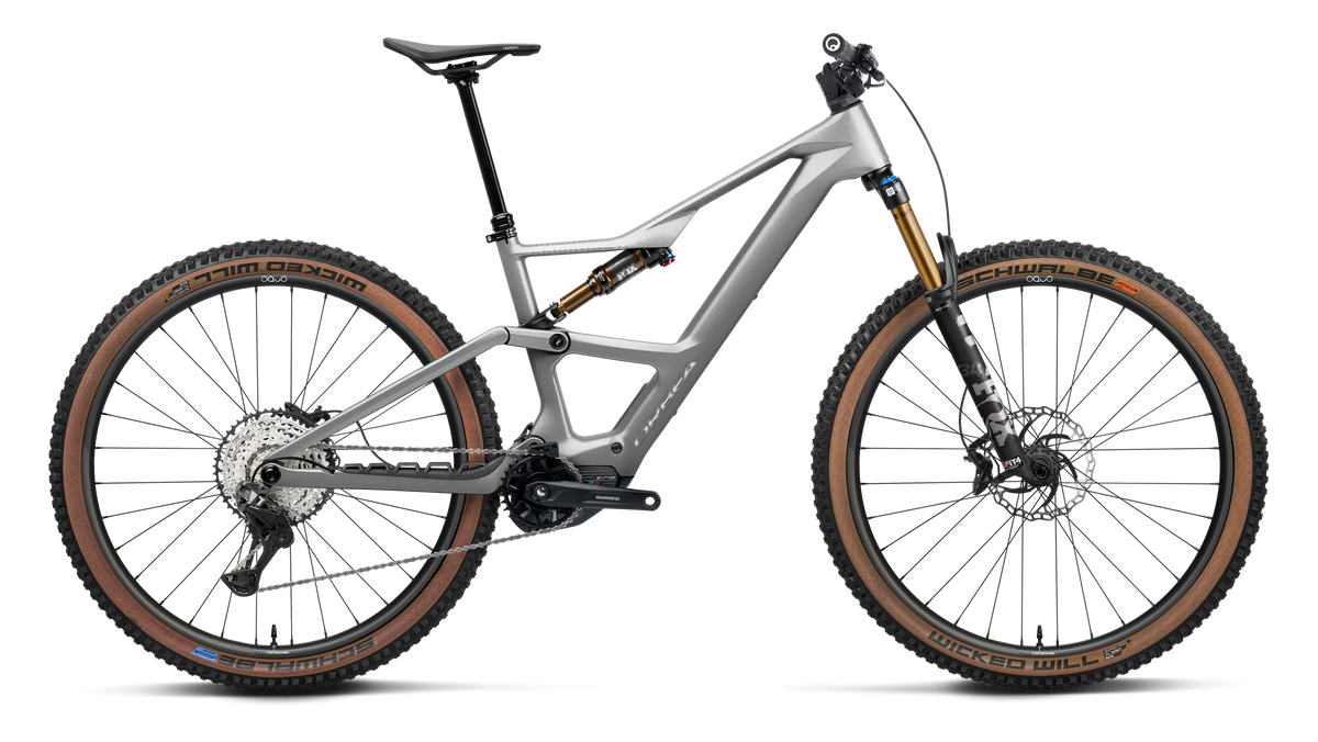 RISE SL M10 20mph - Smooth Silver Matt - Titan Gloss