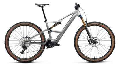 RISE SL M10 20mph - Smooth Silver Matt - Titan Gloss