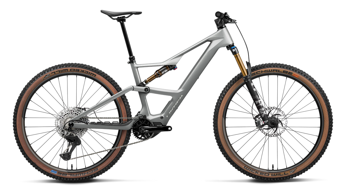 RISE SL M-LTD 20mph - Smooth Silver Matt - Titan Gloss