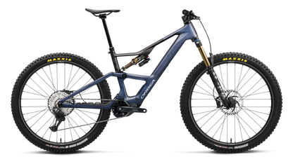 RISE LT M10 20mph - Tanzanite Carbon View - Carbon Raw Matt