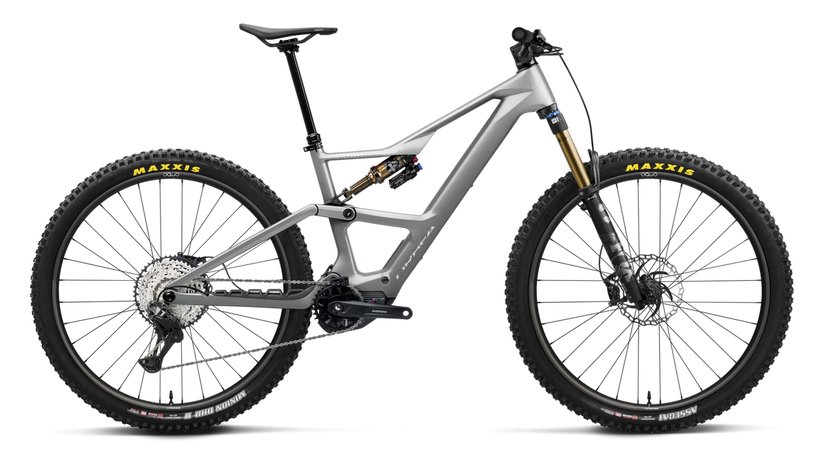 RISE LT M10 20mph - Smooth Silver Matt - Titan Gloss