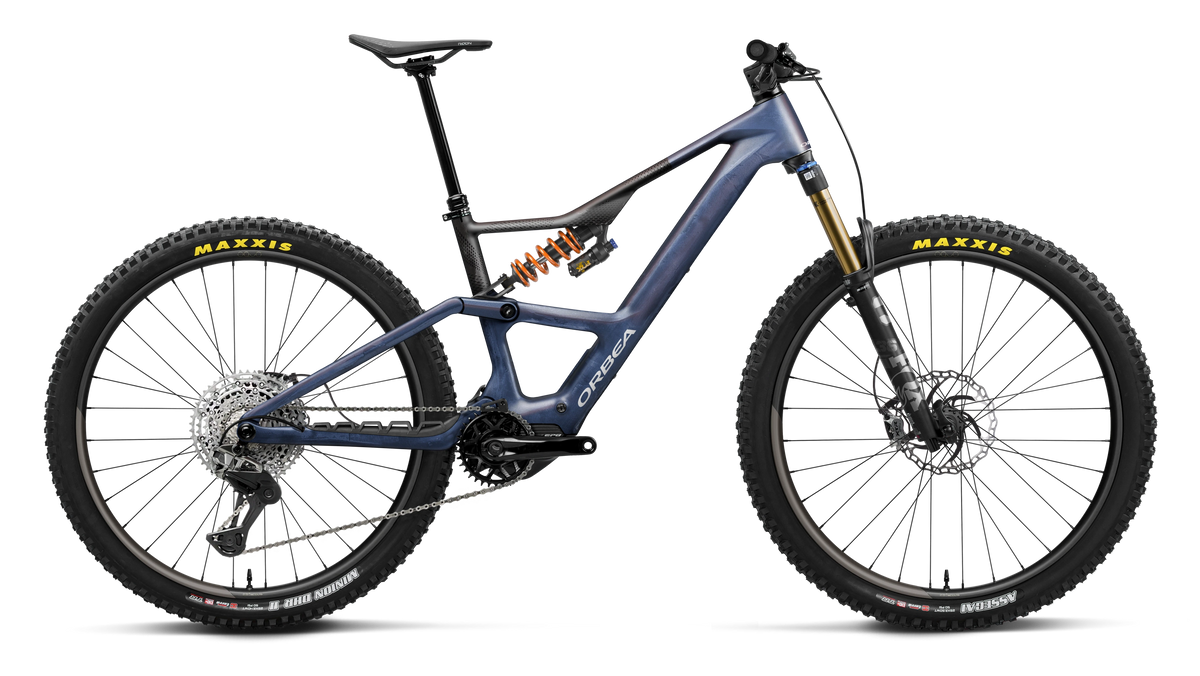 RISE LT M-TEAM 20mph - Tanzanite Carbon View - Carbon Raw Matt