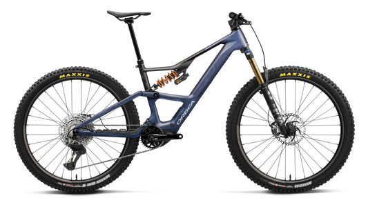 RISE LT M-TEAM 20mph - Tanzanite Carbon View - Carbon Raw Matt
