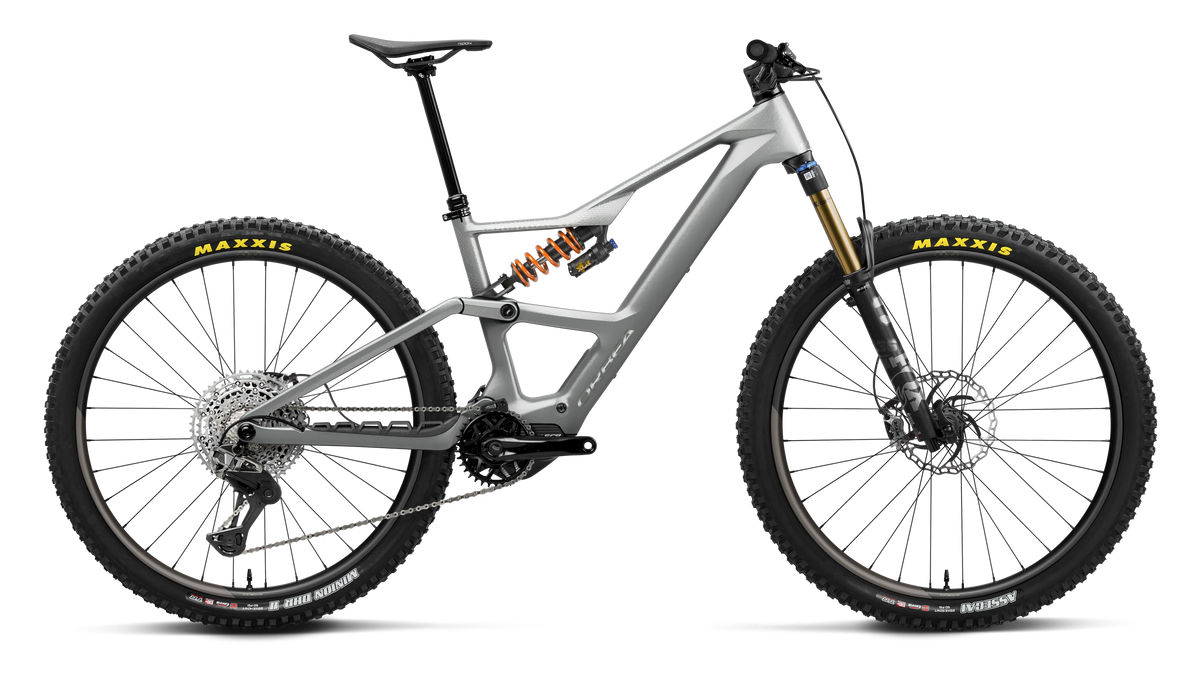 RISE LT M-TEAM 20mph - Smooth Silver Matt - Titan Gloss