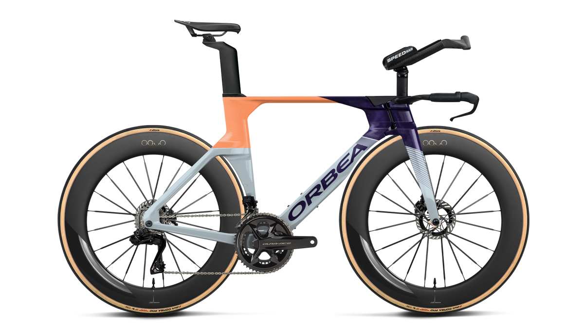 ORDU M10i LTD PWR UCI - Halo Silver - Tanzanite C. View - Orange Cloud (Gloss)