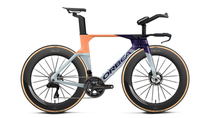 ORDU M10i LTD PWR UCI - Halo Silver - Tanzanite C. View - Orange Cloud (Gloss)