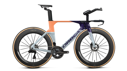 ORDU M10i LTD PWR UCI - Halo Silver - Tanzanite C. View - Orange Cloud (Gloss)