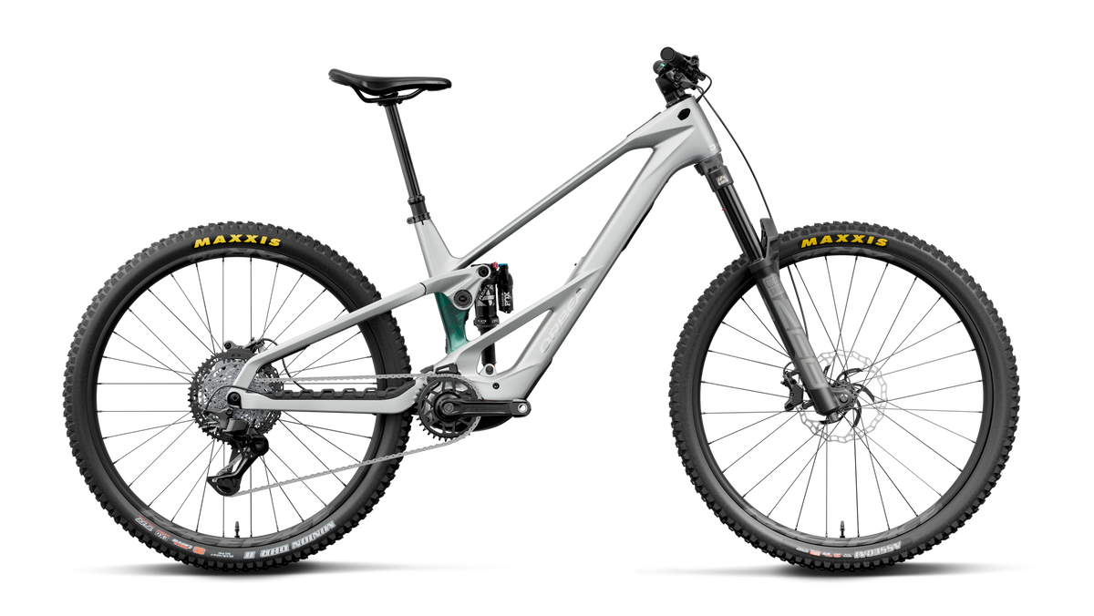 WILD LT M20 20mph - Smooth Silver (Matt) - Escape Green C. View (Gloss)