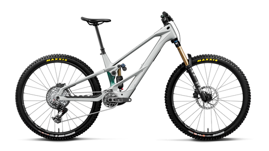 WILD LT M-TEAM RS 20mph - Smooth Silver (Matt) - Escape Green C. View (Gloss)