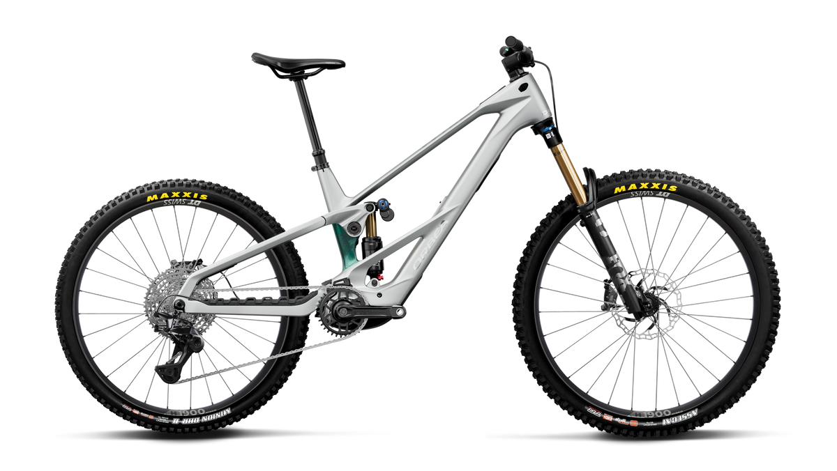 WILD LT M10 MULLET 20mph - Smooth Silver (Matt) - Escape Green C. View (Gloss)