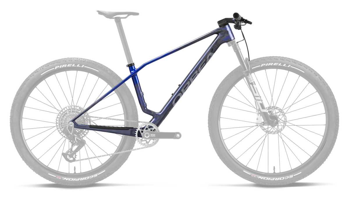 ALMA Carbon (Kit cuadro) - Noctiluca Carbon View - Cobalt Blue (Gloss)