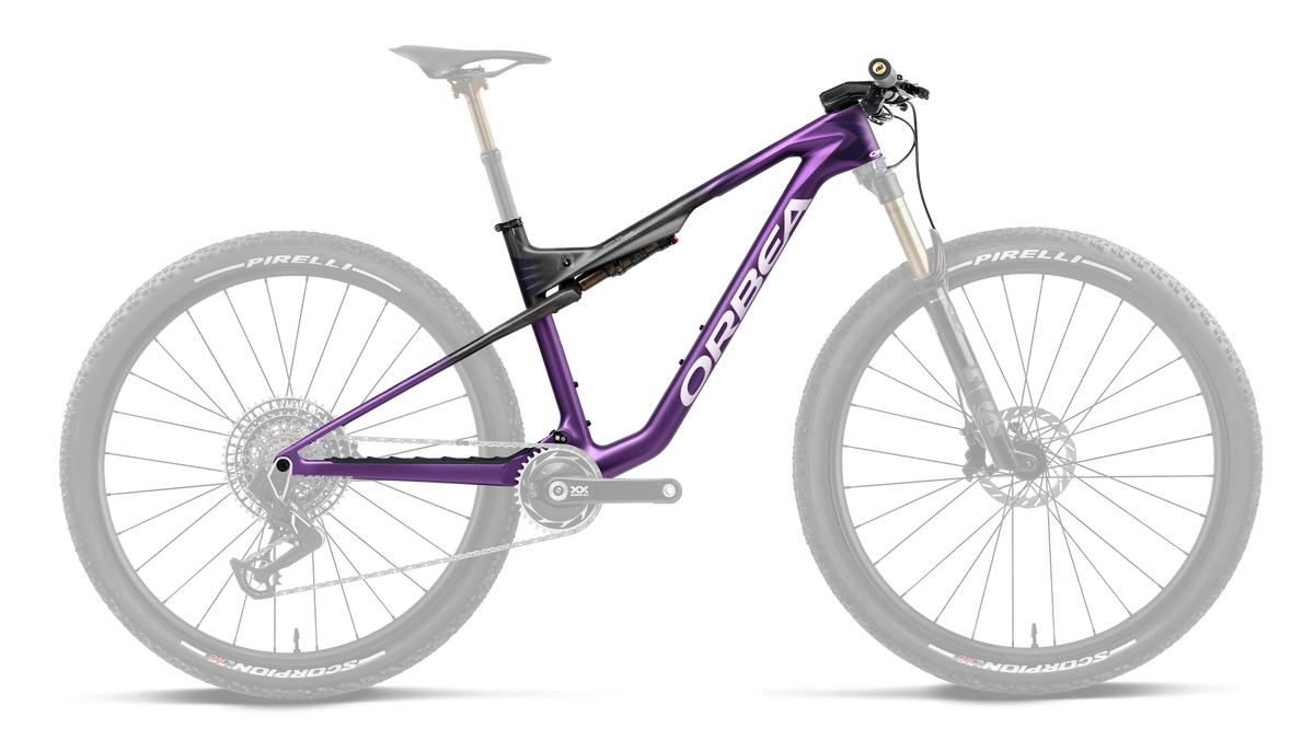 OIZ OMX (Kit cuadro) - Royal Plum - Diamond Black Carbon View (Matt)