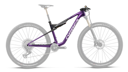 OIZ OMX (Kit cuadro) - Royal Plum - Diamond Black Carbon View (Matt)
