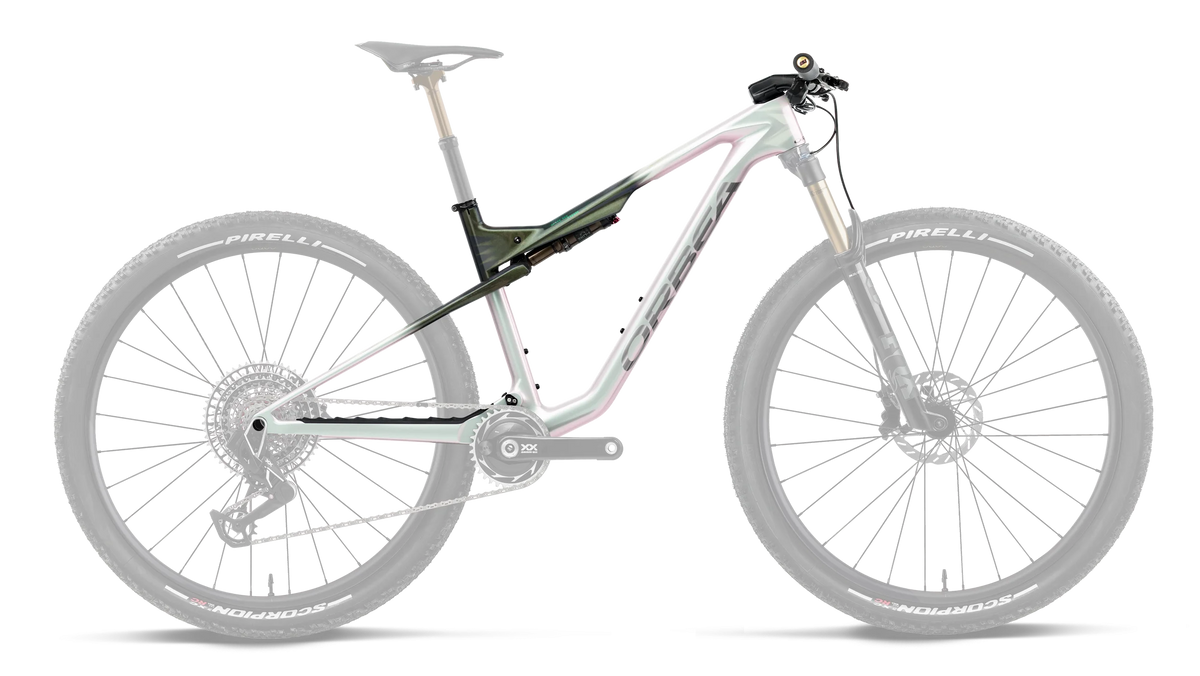 OIZ OMX (Kit cuadro) - Iris White - Seaweed Carbon View (Gloss)