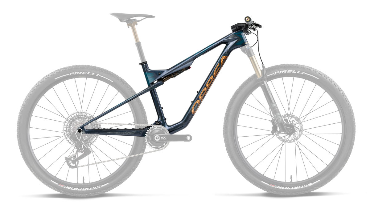 OIZ OMX (Kit cuadro) - Fuel Carbon View - Titan Gold (Gloss)